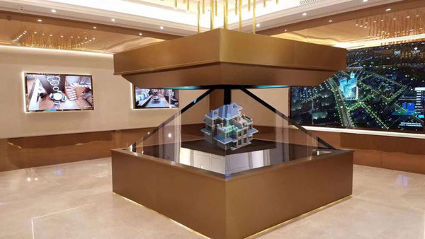 360度全息展示柜 3d全息投影